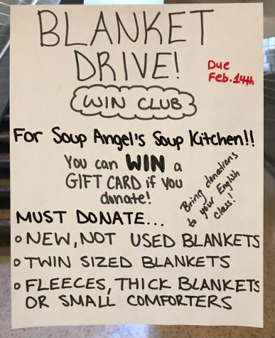 Donate a Blanket, Become Someone’s Angel