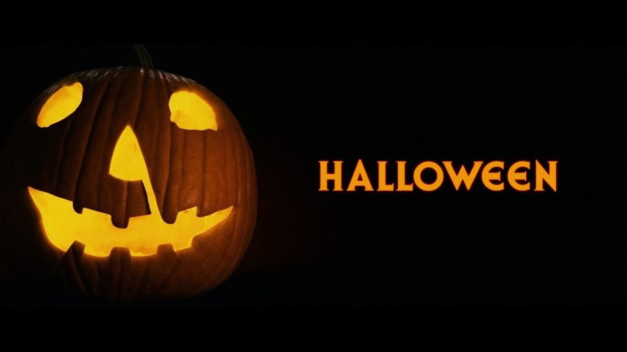 The iconic pumpkin from the original 'Halloween' franchise. 