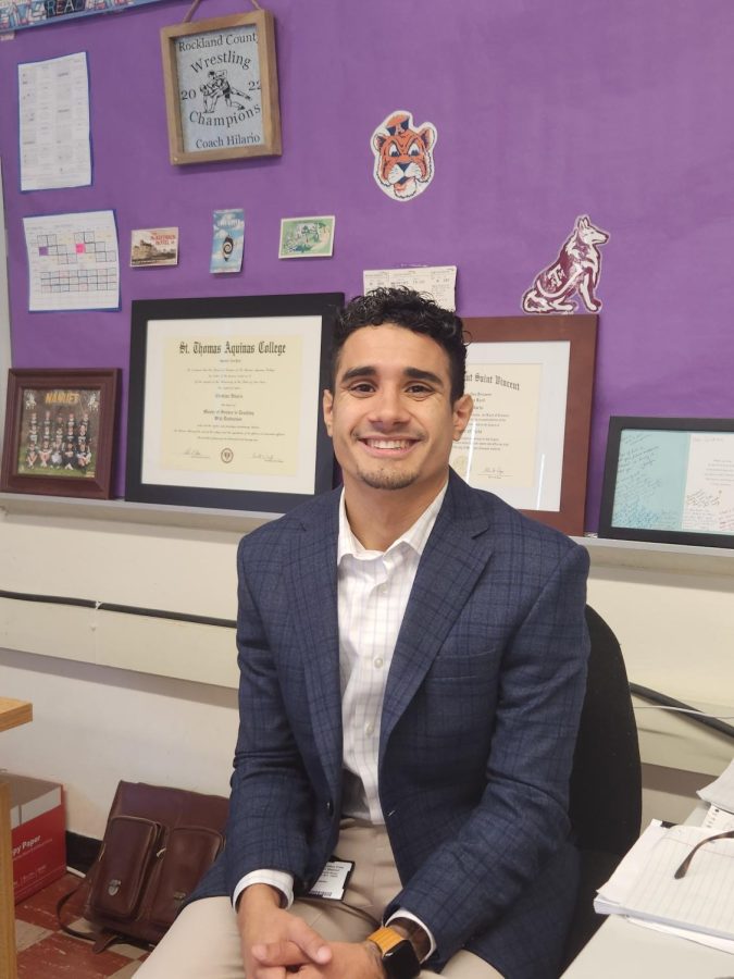 From Coach to Teacher: Mr. Hilario Launches his Teaching Career at Nanuet