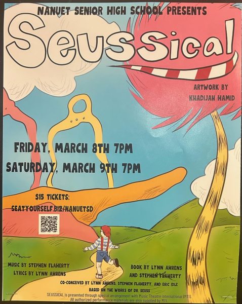 Nanuets production of Seussical the Musical ran Friday, March 8 and Saturday, March 9, to a nearly packed house of enthusiastic audience members.