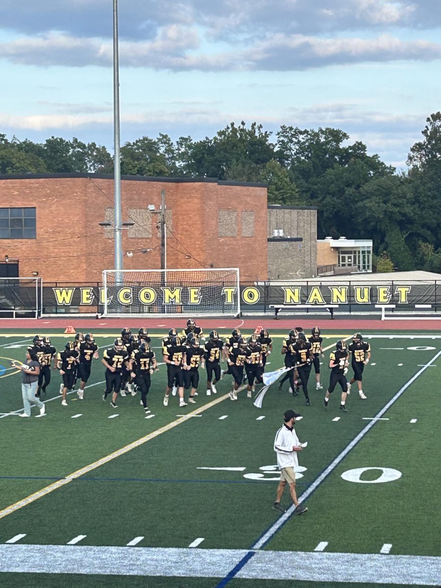 The Nanuet Knights prepare to face off with Pearl River for the annual Brown Jug.